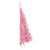 Artificial Half Christmas Tree with Stand Pink 150 cm PVC