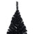Artificial Half Christmas Tree with Stand Black 240 cm PVC