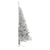 Artificial Half Christmas Tree with Stand Silver 120 cm PET