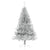 Artificial Half Christmas Tree with Stand Silver 180 cm PET