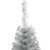 Artificial Half Christmas Tree with Stand Silver 180 cm PET