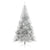 Artificial Half Christmas Tree with Stand Silver 240 cm PET