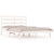Bed Frame without Mattress White Solid Wood 183x203 cm King