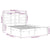 Bed Frame without Mattress Solid Wood 150x200 cm