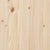 Bed Frame without Mattress Solid Wood 150x200 cm