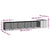 Chicken Cage Grey 600x91x100 cm Galvanised Steel