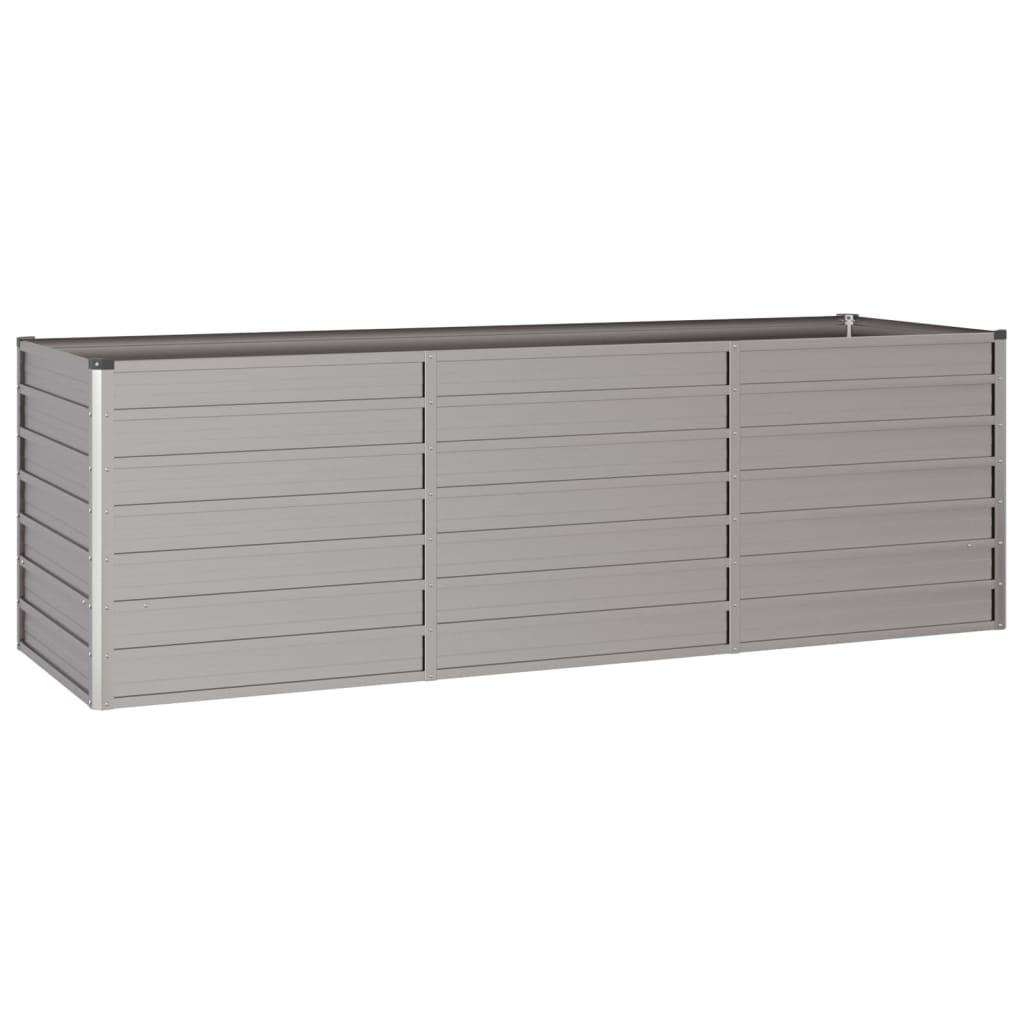 Garden Raised Bed Rusty 240x80x77 cm Corten Steel