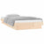 LED Bed Frame without Mattress 90x190 cm Solid Wood