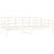 Day Bed without Mattress White Solid Wood Pine 90x190 cm