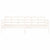 Day Bed without Mattress White Solid Wood Pine 90x190 cm