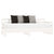 Pull-out Day Bed without Mattress White 2x(90x190) cm