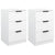 Bedside Cabinets 2 pcs White 40x36x65 cm