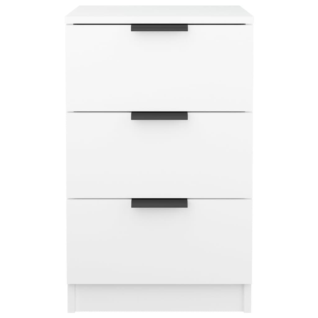 Bedside Cabinets 2 pcs White 40x36x65 cm
