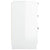 Bedside Cabinets 2 pcs High Gloss White 40x36x65 cm