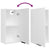 Wall-mounted Bathroom Cabinet White 32x20x67 cm