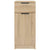 Desk Cabinet Sonoma Oak 33.5x50x75 cm Engineered Wood