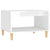 Coffee Table High Gloss White 60x50x40 cm Engineered Wood