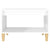 Coffee Table High Gloss White 60x50x40 cm Engineered Wood