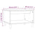 Coffee Table High Gloss White 60x50x40 cm Engineered Wood