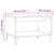 Coffee Table White 60x50x40 cm Engineered Wood