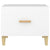 Coffee Tables 2 pcs White 50x50x40 cm Engineered Wood