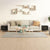 Coffee Tables 2 pcs Black 50x50x40 cm Engineered Wood