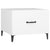 Coffee Table with Metal Legs 2 pcs White 50x50x40 cm