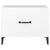 Coffee Table with Metal Legs 2 pcs White 50x50x40 cm