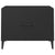 Coffee Table with Metal Legs 2 pcs Black 50x50x40 cm