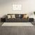 Coffee Table with Metal Legs 2 pcs Black 50x50x40 cm