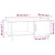 Coffee Table High Gloss White 90x50x40 cm Engineered Wood