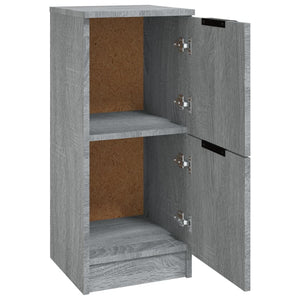 Sideboards 2 pcs Grey Sonoma 30x30x70 cm Engineered Wood