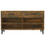 Shoe Cabinet Smoked Oak 102x35x55 cm Engineered Wood