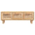 Coffee Table Brown 80x40x30 cm Engineered Wood&Solid Wood Pine
