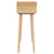 Console Table Brown 80x30x75 cm Solid Wood Pine&Natural Rattan