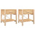 Bedside Tables 2pcs 42x38x45 cm Engineered Wood