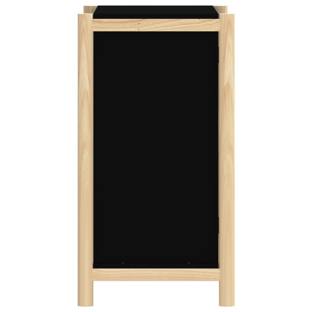 Sideboard Black 62x38x70 cm Engineered Wood