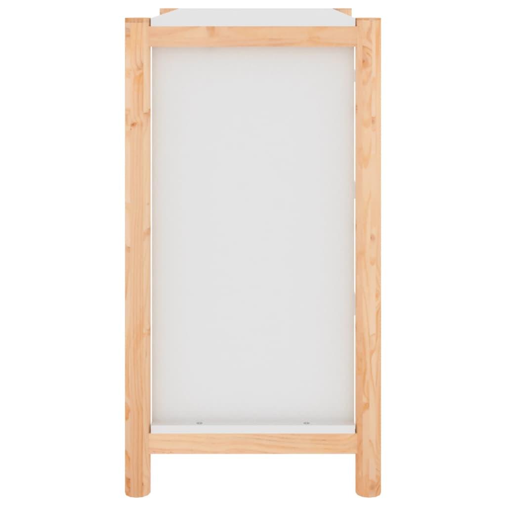 Sideboard White 62x38x70 cm Engineered Wood