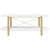Coffee Table White 110x48x40 cm Engineered Wood