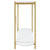 Console Table White 110x38x75 cm Engineered Wood