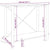 Console Table Black 110x38x75 cm Engineered Wood