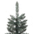 Artificial Slim Christmas Tree with Stand Green 120 cm PVC