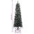 Artificial Slim Christmas Tree with Stand Green 150 cm PVC