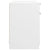 Desk with Side Cabinet White Engineered Wood