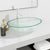 Basin Glass 50x37x14 cm Transparent