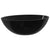 Basin Glass 50x37x14 cm Black