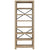 7-Tier Bookcase 80x30x200 cm Solid Wood Acacia