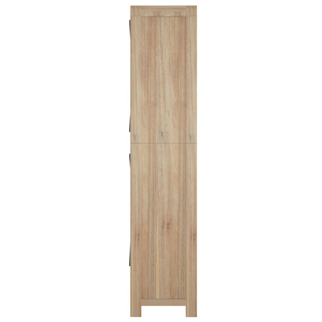 5-Tier Bookcase 80x30x140 cm Solid Wood Acacia