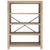 4-Tier Bookcase 80x30x110 cm Solid Wood Acacia