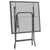 3 Piece Garden Dining Set Expanded Metal Mesh Anthracite
